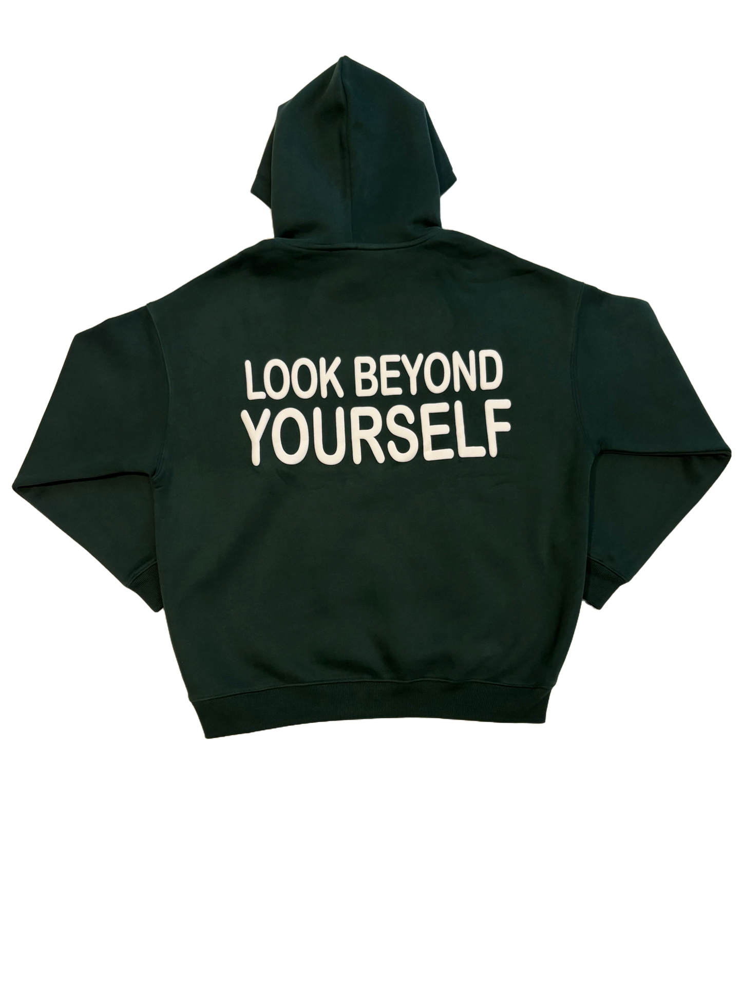 Look Beyond Yourself Hoodie DARK GREEN