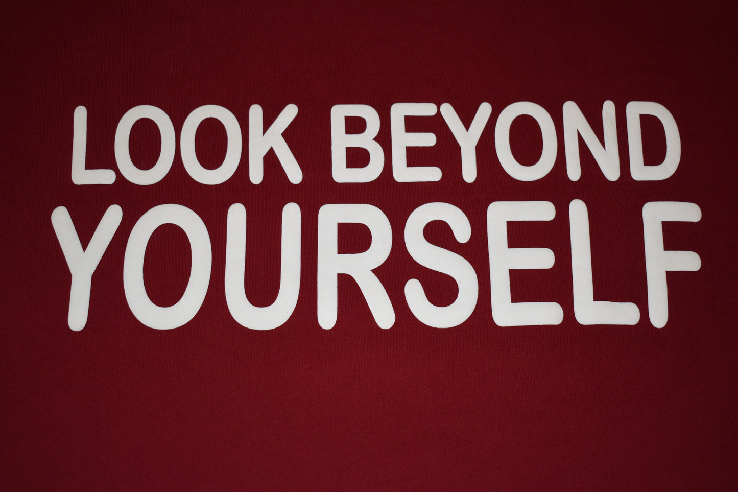 Look Beyond Yourself Hoodie RED