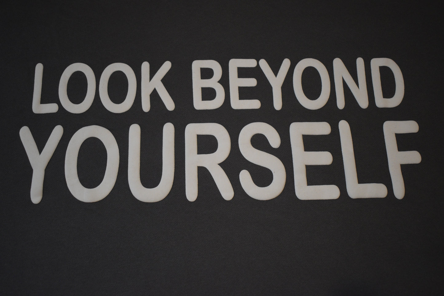 Look Beyond Yourself Hoodie GREY